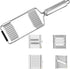 Ubrand Multifunctional 4 in 1 Vegetable Slicer Cheese Grater Potato Grater Peeler Adjustable Kitchen Tool fit for Salad Fries Chips and All Vegeta...