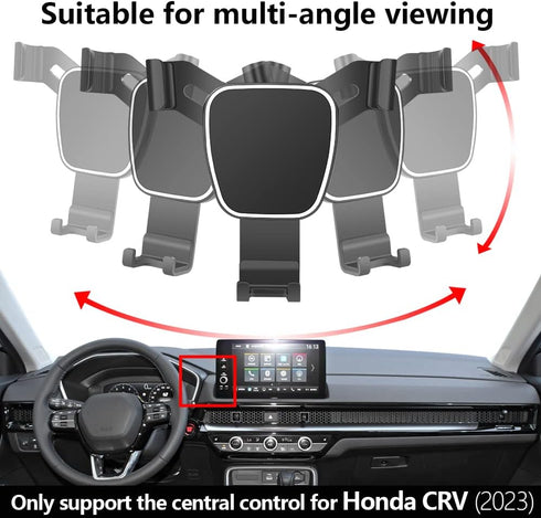 Car Phone Holder for Honda CRV CR-V 2023 2024 2025 Auto Accessories Navigation Bracket Interior Decoration Mobile Cell Phone Mount...