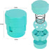 Cherry Pitter - Portable Cherry Pitter Corer Tool, Pits up to 6 Cherries at Once, Dishwasher Safe, ABS Construction, Blue...