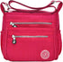 Casual Multi Pocket Nylon Messenger Bag Light Weight Canvas Crossbody Shoulder Waterproof Ladies Travel Handbag...