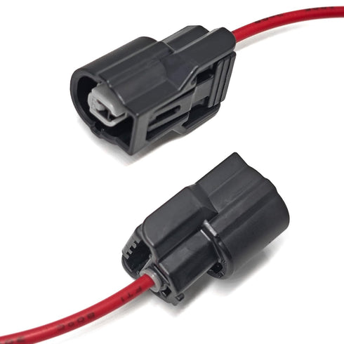 K20 K24 Knock Sensor Switch Connector 1861-K24 (Set of 2), Knock Sensor Plug Pigtail Wire Harness, Compatible for Honda Civic Accord Element...