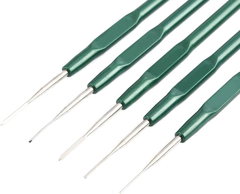 5pcs Automotive Terminal Removal Kit Car Wiring Depinning Key Tool Wiring Dismount Tool Electrical Plug Crimp Connector Harness Pin Extractor Dism...