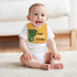 The Peanutshell Terry Bib Set for Baby Boys | 10 pack for Feeding, Teething, & Drooling | Dinosaur...