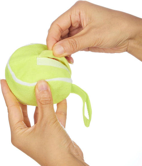 2 Pack Replacement Dog Ball Tennis Plush Cover...