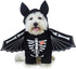 Dog Halloween Costume Pet Bat Clothes Puppy Halloween Cosplay Hoodies Cat Skull Shirts (L)...