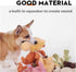 5 Pack Tough Dog Toys Stuffed Squeaky Dog Toys Assortment Value Bundle Dog Squeaky Toys Assortment Puppy Pet Mutt Dog Toy Dog Squeak Toy for Mediu...