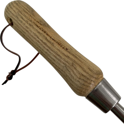 Garden Guru Eco Dandelion Weeder Tool with Ergonomic Wood Handle - 100% Recycled Stainless Steel - Rust Resistant - FSC Certified Wood - Weed Pull...