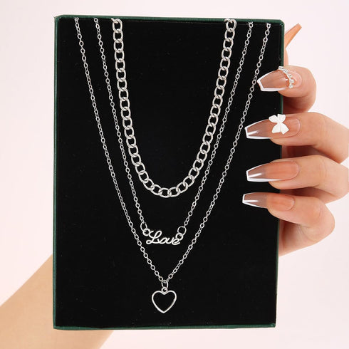46 Pcs Gold Jewelry Set with 11Pcs Necklace, 11 Pcs anklet and 18 Pcs Earring Ear Cuff,6Hoop Earrings for Women Fashion Indie Costume Jewerly Pack...