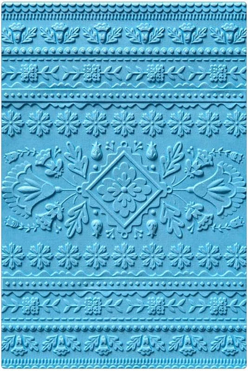 Sizzix Folk Art Pattern by Courtney Chilson Dies, us:one size...