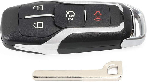 4 Buttons Replacement Remote Control Key Shell Case Fob Cover For Edge Explorer Fusion Mustang FCC ID: M3N-A2C31243300...
