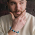 SOOWOOT 2-4Pcs Triple Protection Bracelet - Tiger Eye & Obsidian & Hematite Triple Bracelet Bring Protect Good Luck and Prosperity for Men Women...
