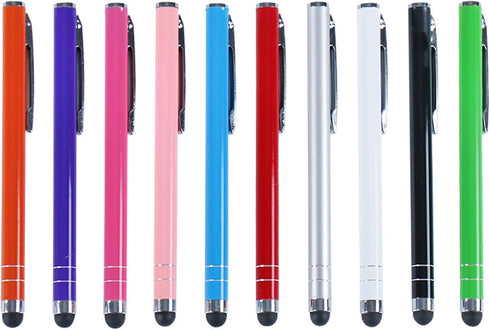 Stylus Pens for Touch Screens, Universal Capacitive Stylus Touch Screen Pens for Tablets, Smartphones, Samsung Galaxy and Other Smart Devices (10 ...