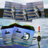 Havercamp Gone Fishing Birthday Party Decorations Plates and Napkins for 16 Guests Fishing Retirement Party Supplies...