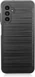 for Samsung Galaxy A13 5G (SM-A136), Galaxy A04S (SM-A047) - Brushed Style Defender Hard Phone Case - CS3 Black...