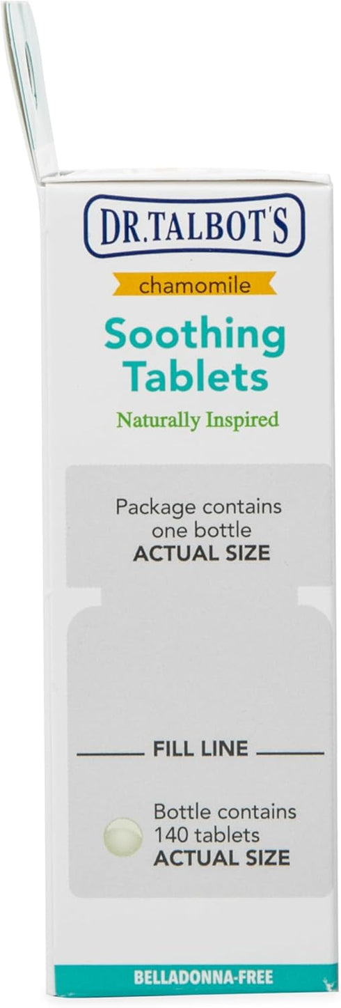 Dr. Talbot's Chamomile Soothing Tablets, Quick Dissolve, 140 Count...