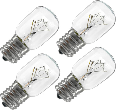 (2024 Update) 8206232A Light Bulbs for Whirlpool GE Microwave Under Hood - 40W 125V E17 Microwave Oven Light Bulb for Under Range Hood Appliance, ...