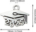100PCS Mini 2025 Year Charms Graduation Cap Decorations Metal Tassel Charm Pendant for Graduation Tassels Keychains Bracelets Necklaces Earring Je...