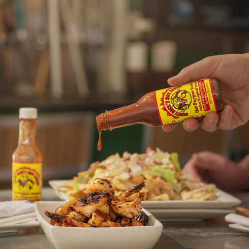 Dirty Dicks Variety Trio: Original, Caribbean, Peachy Green Hot Sauces - 5 Fl Oz, Pack of 3...