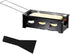 Cheese Raclette Set, Portable Candlelight Raclette Pan Foldable Non-Stick Rotaster Baking Tray Stove Set with Spatula Home Kitchen Grilling Tool...