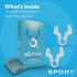 Airmax Sport Nasal Dilator - Breathing aids for Working Out - Small - Vacation Essentials - Fitness, Running, Pilates - Gym Equipment - Transparen...