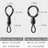 Universal Keychain for Men and Women,Simplicity Key Ring Clip, Double layer buckle Car Key chain...