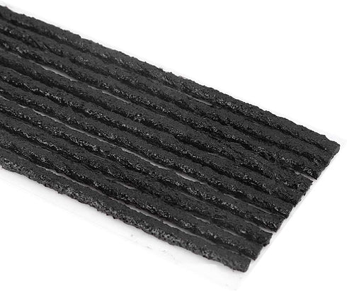 KIMISS 50pcs Tire Repair Rubber Strips, Black Tubeless Tyre Tire Puncture Repair Seal Rubber Strips Car Motorcycle 200 * 3.5mm spray on tyre punct...