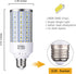2-Pack 30W (200W Equivalent), E26 Standard Base LED Corn Light Bulb for Garage Factory Warehouse Street Lamp Post Lighting Barn Porch Backyard Gar...
