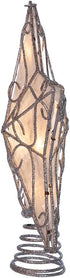 Kurt Adler UL 10-Light Metal Trimmed Capiz Inspired Star Treetop...