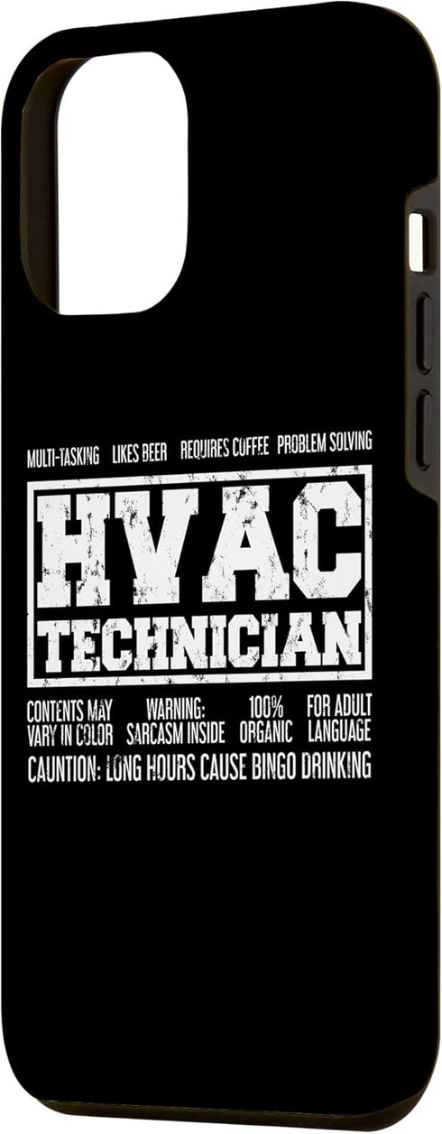 iPhone 12 Pro Max HVAC Maintenance Technician And Repairman Case...