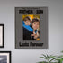 KATE POSH The Love Between a Father & Son is Forever Engraved Leather Picture Frame, Father of The Groom, Best Dad Ever, First Father's Day, Daddy...