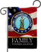 Breeze Decor Army National Guard Family Garden Flag Armed Forces ANG United State American Military Veteran Retire Official House Banner Small Yar...