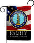Breeze Decor Army National Guard Family Garden Flag Armed Forces ANG United State American Military Veteran Retire Official House Banner Small Yar...