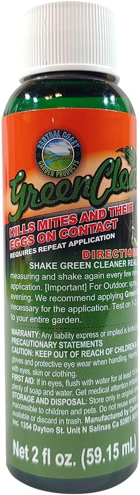 Central Coast Garden Green cleaner 2 oz Bottle...