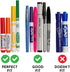 Big Bee, Little Bee - Marker Parker, Holder to Keep Markers Organized, Fits Most Broad and Fine Tip Markers, 100% Silicone, As Seen on Shark Tank,...