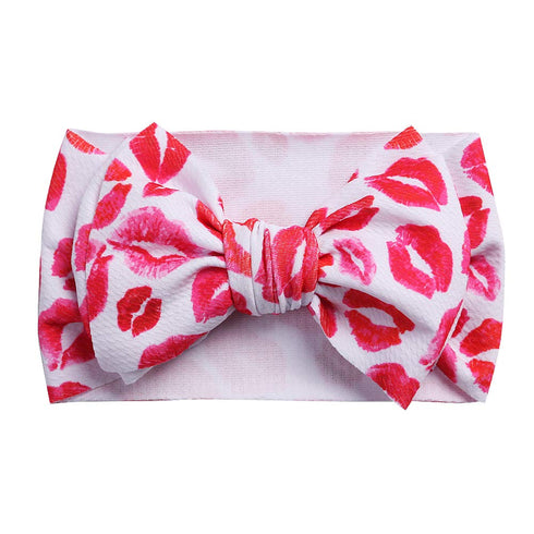KIDOCHEESE Oversized Headbands with Large Hair Bows, Elastic Nylon Hairbands and Head Wraps for Baby Girls, Newborns, Infants, and Toddlers...