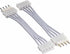 Litcessory Flexible Corner Connector/Extension Cable for LIFX Z Lightstrips (2in, 4 Pack, White)...