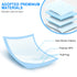 Zdolmy Baby Disposable Changing Pad, 20Pack Soft Waterproof Mat, Portable Diaper Changing Table & Mat, Leak-Proof Breathable Underpads Mattress Pl...