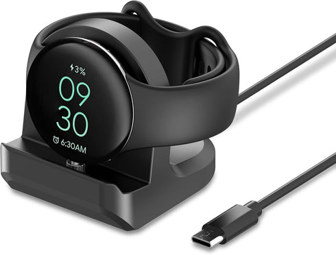 Charging Stand Compatible with Google Pixel Watch 2,Watch Charger Stand with Charging Cable for Pixel Watch 2,Magnetic Charging Station USB Type C...