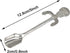 Maydahui 6PCS Skull Spoon 5 inch 18/10?304 ?Stainless Steel Hanging Teaspoons Coffee Tea Sugar Espresso Dessert Stirring Spoons Design for Hallowe...