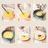 8 Pack Mini Whisk 2-In-1 Multifunctional Spoon and Whisk Egg Mixing Whisk Kitchen Cooking Mixing Tool for Mixing Ingredients Sauces (White and Bla...