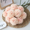 Artificial Flowers Chrysanthemum Ball Flowers Bouquet 10pcs Present for Important People Glorious Moral for Home Office Coffee House Parties and W...