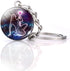 Zodiac 12 Constellations Charm Luminous Crystal Ball Pendant Key chain...