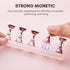 Makartt Nail Stand for Nails Art Display Practice Nail Holder for Painting Nails Stand for False Nail Press On Designs Magnetic Fake Nail Holder w...
