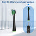Replacement Toothbrush Heads for All Waterpik Sonic Fusion Models (SF-01, SF-02, SF-03, and SF-04 Series), Compact, with Covers, 10 Count, Black...