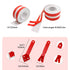 SNAILGARDEN 2 Rolls Bath Sealant Strip, Acrylic Adhesive Caulk Strip with 2-Strips Tapes, Waterproof Sealant Tape with 2Pcs Caulking Tools for Bat...
