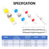 194PCS Solder Seal Wire Connectors Kit, Waterproof Insulated Heat Shrink Butt Sleeve Solder Stick Electrical Wire Terminals for Marine Automotive ...