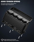 JOYTUTUS Coin Holder for Car Change Organizer Universal Storage Coin Money Dispenser Fit for Most Car Trucks Accessories(Black, 1 Pack)...