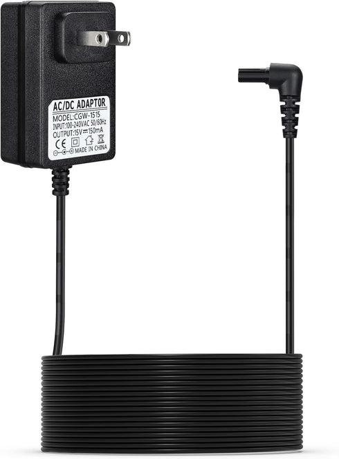 15V Charger Compatible with Black and Decker Dustbuster Handheld Vacuum HHVI315JO42 HHVI320JR02 HLVA320JS10 - Black Power Cord Adapter for 9062787...