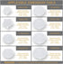 4 Pack Same Size Silicone Stretch Lids, Thicker Reusable Sturdy Silicone Container Cover, Expandable Food Storage Covers, Dishwasher and Freezer S...