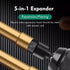 2pcs Copper Tube Expander, 5 in 1 Air Conditioner Swage Tube Expander, Swaging Drill Set, 1/4'', 3/8'', 1/2'', 5/8'', 3/4'' Copper Tubing Tool, fo...